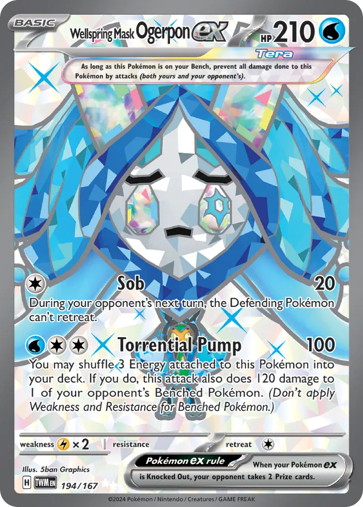 Wellspring Mask Ogerpon ex card image