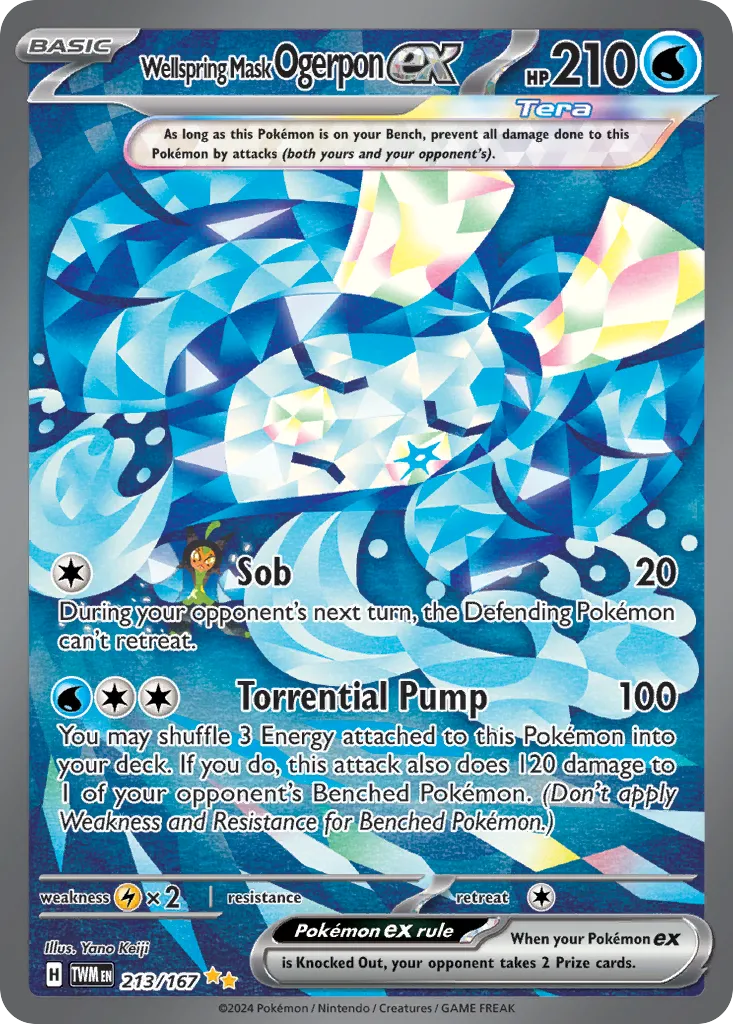 Wellspring Mask Ogerpon ex card image