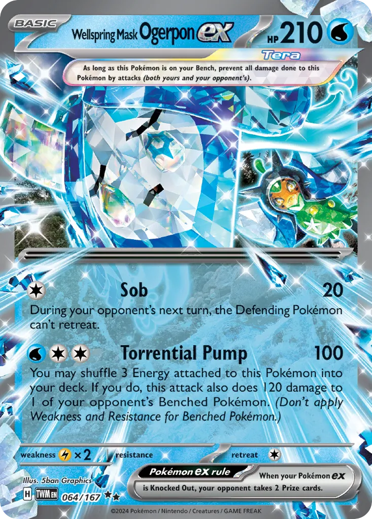 Wellspring Mask Ogerpon ex card image