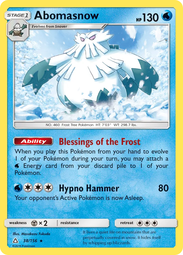 Abomasnow card image