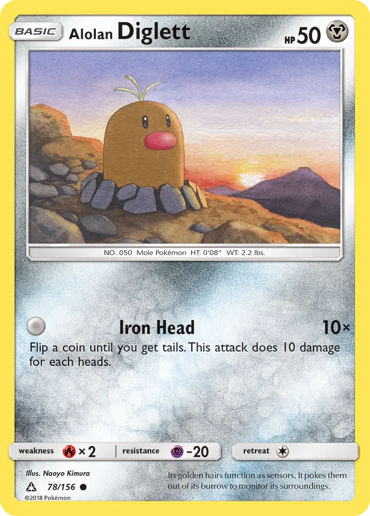 Alolan Diglett card image