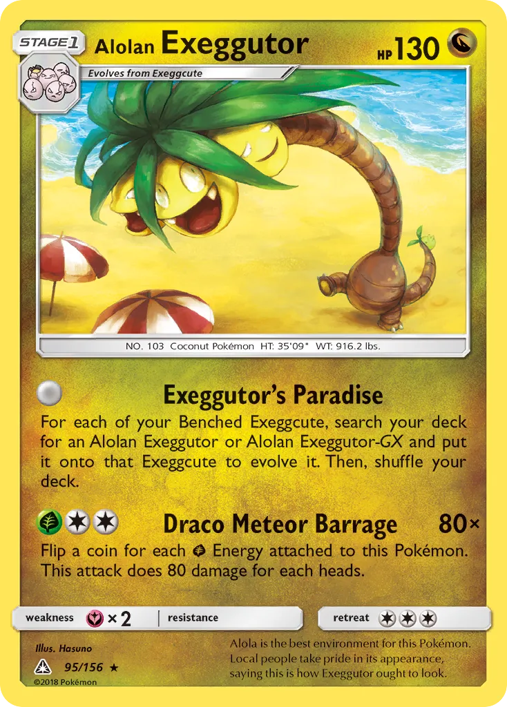 Alolan Exeggutor card image