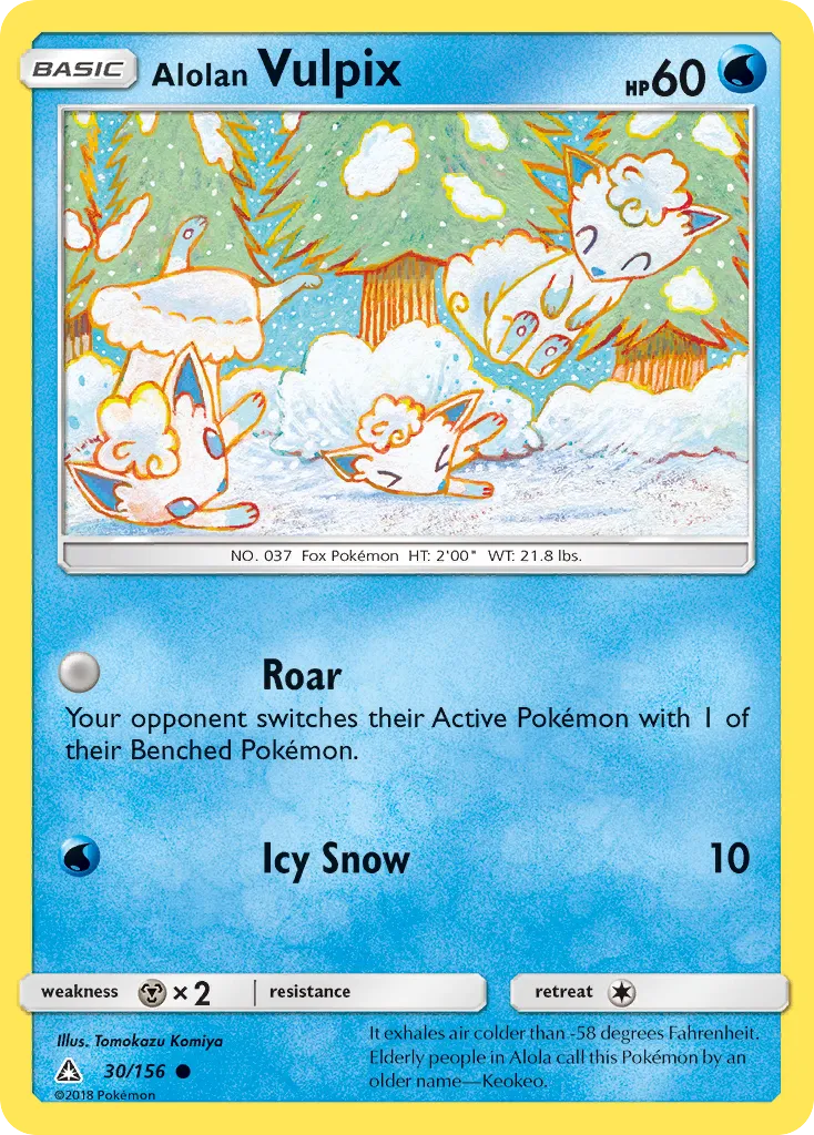 Alolan Vulpix card image