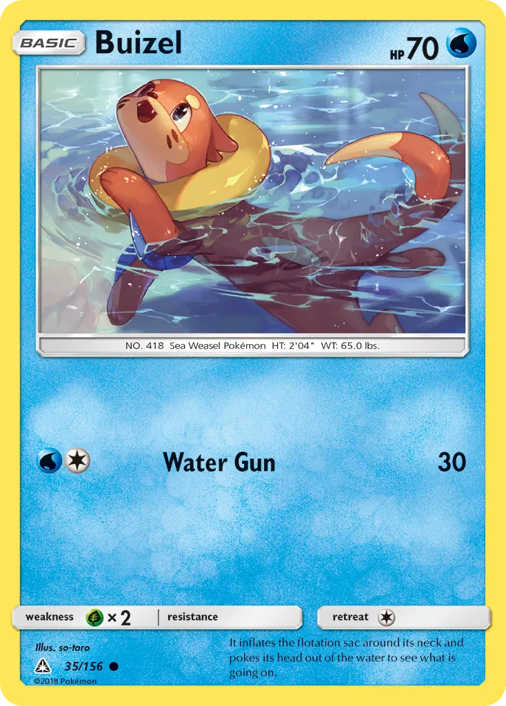 Buizel card image