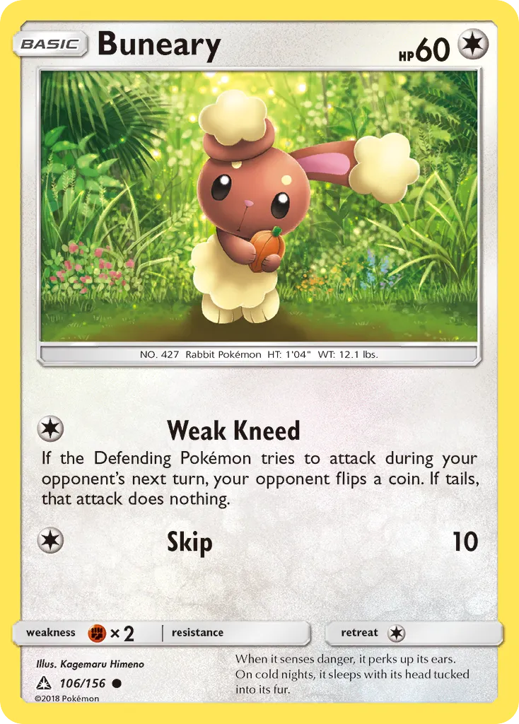 Buneary card image