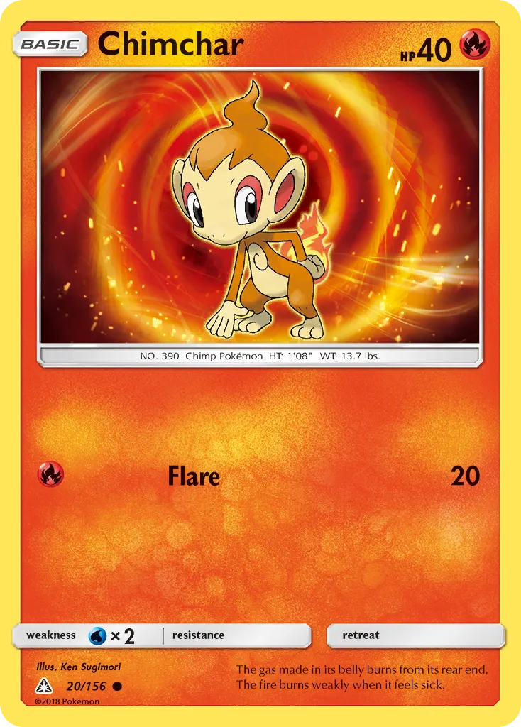 Chimchar card image