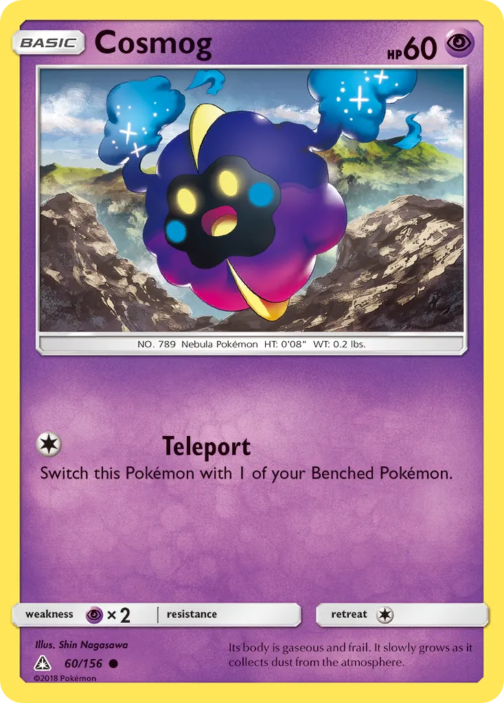 Cosmog card image