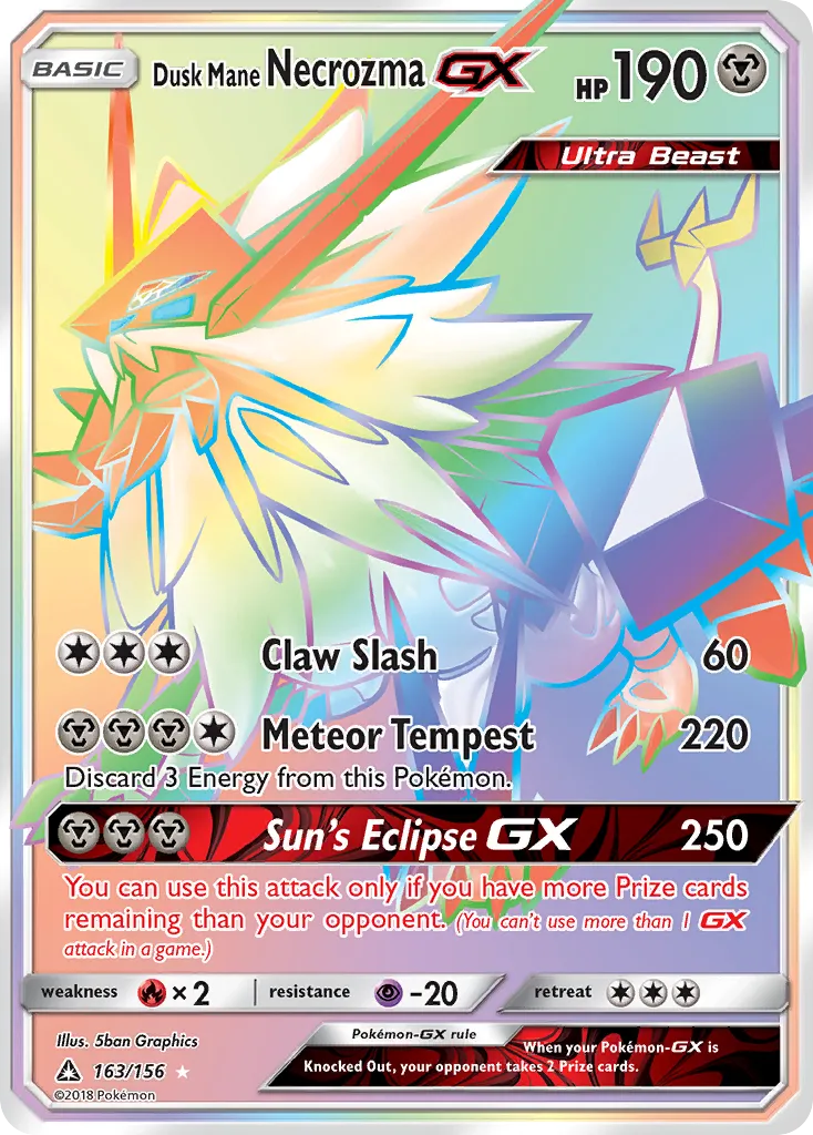 Dusk Mane Necrozma-GX card image