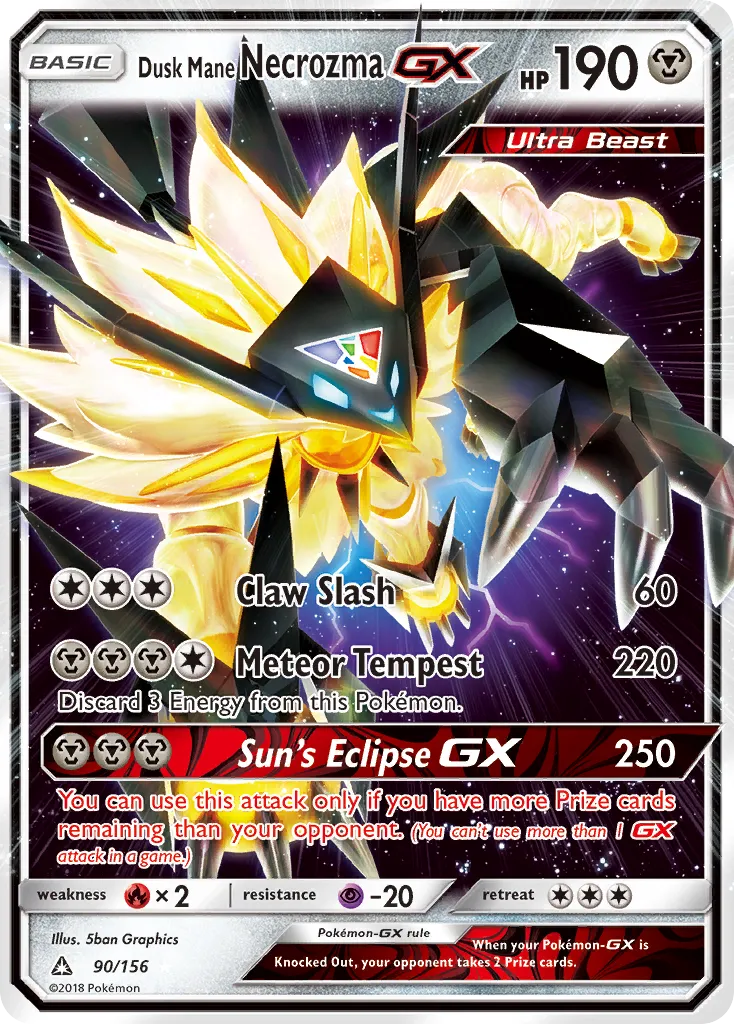Dusk Mane Necrozma-GX card image