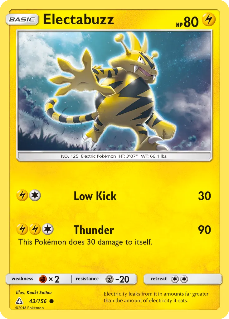 Electabuzz card image