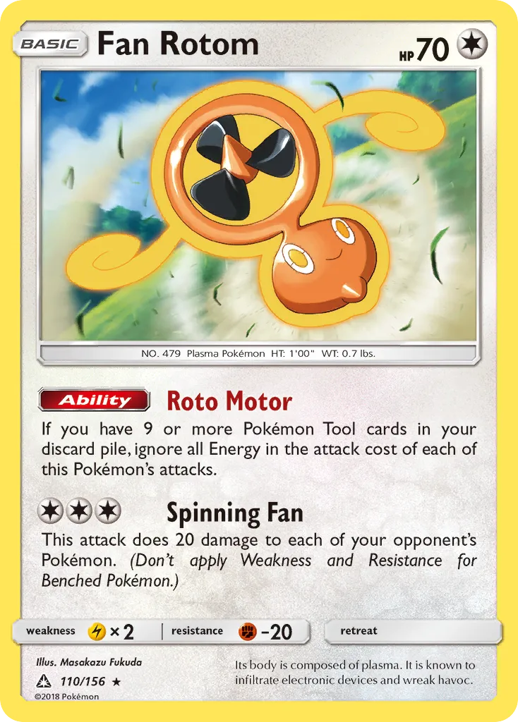 Fan Rotom card image