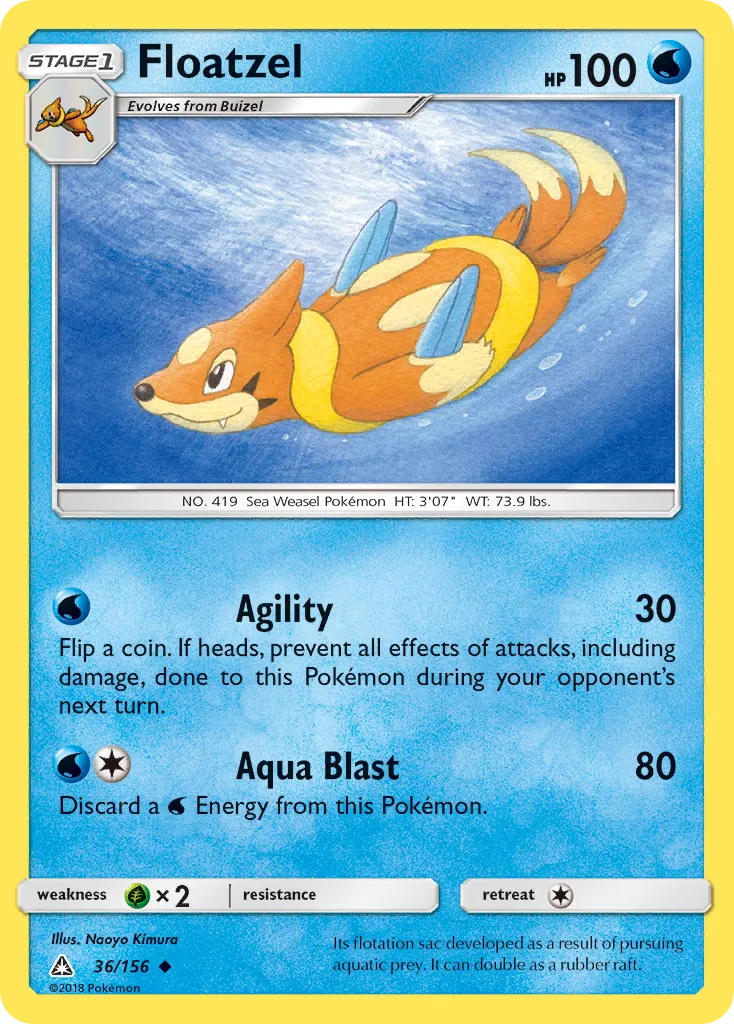 Floatzel card image