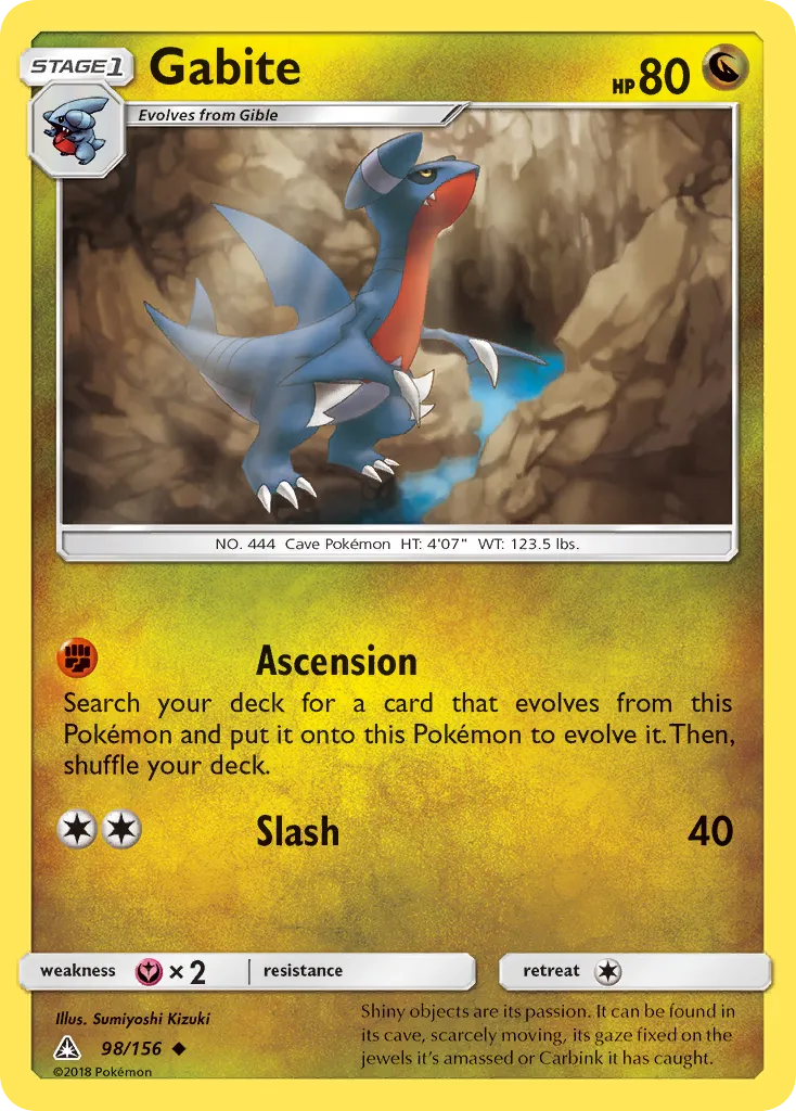Gabite card image