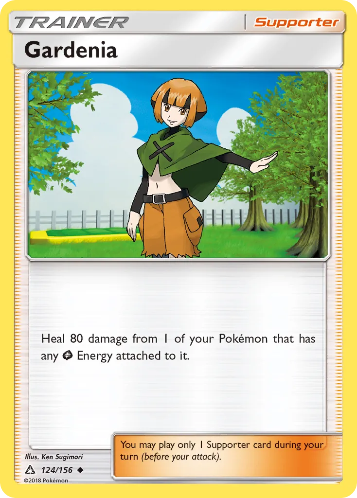 Gardenia card image