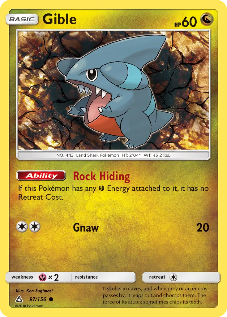 Gible card image