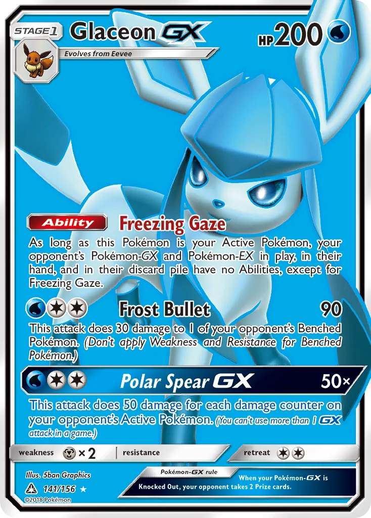 Glaceon-GX card image
