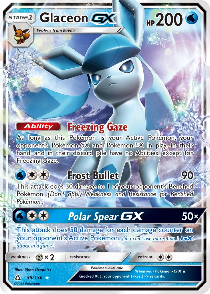 Glaceon-GX card image