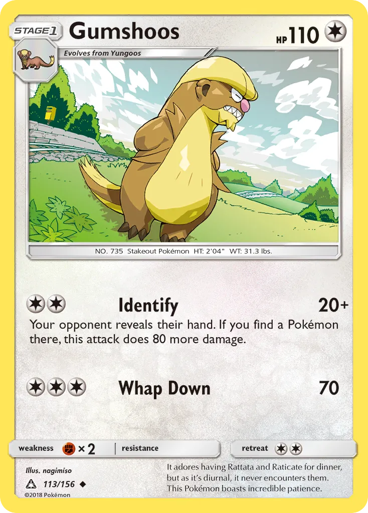 Gumshoos card image
