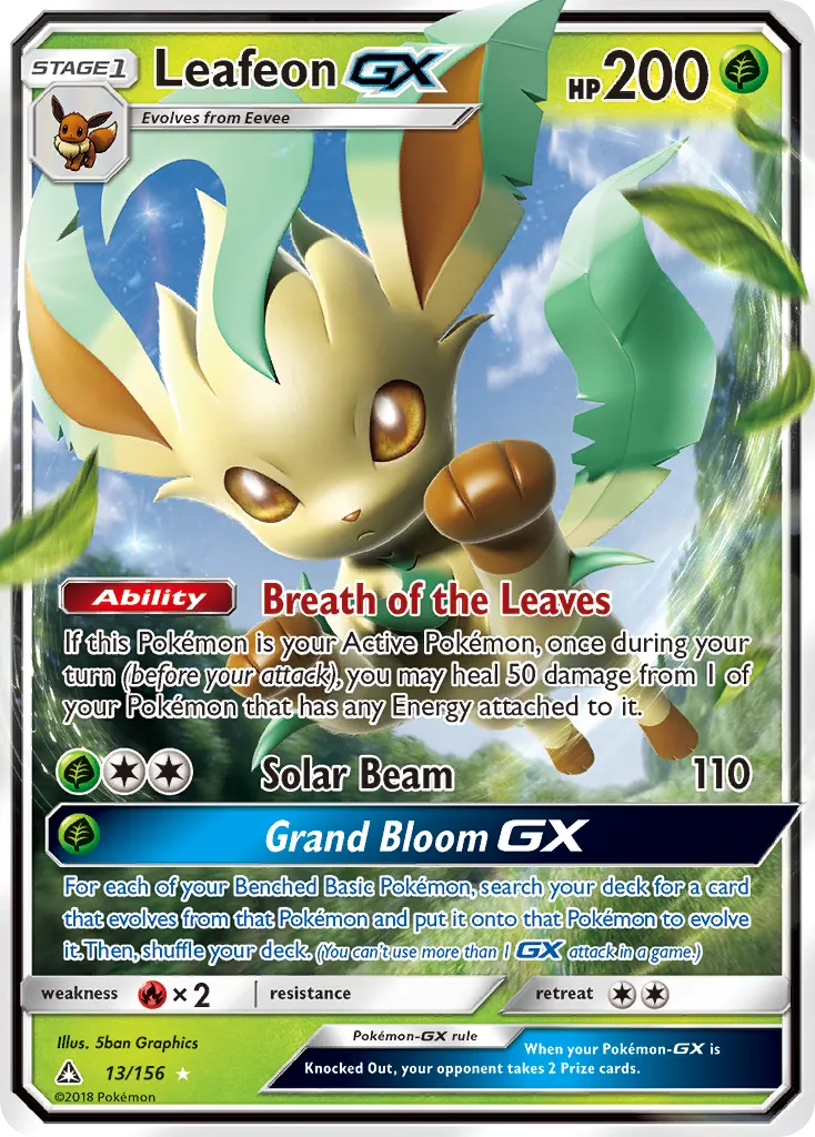 Leafeon-GX card image