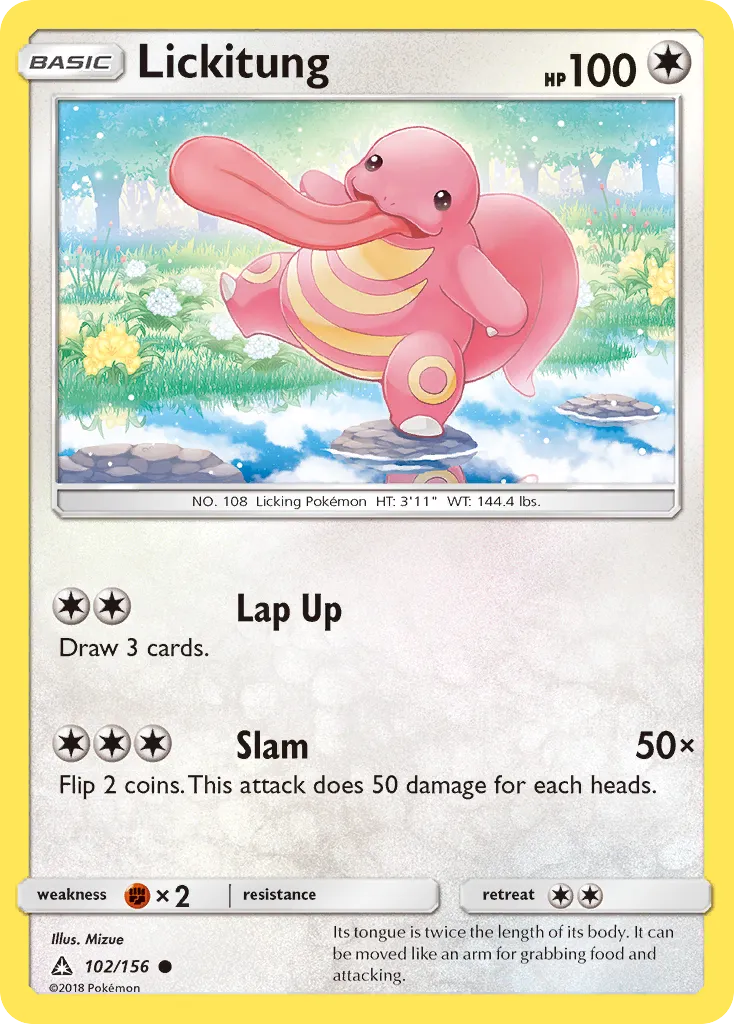 Lickitung card image