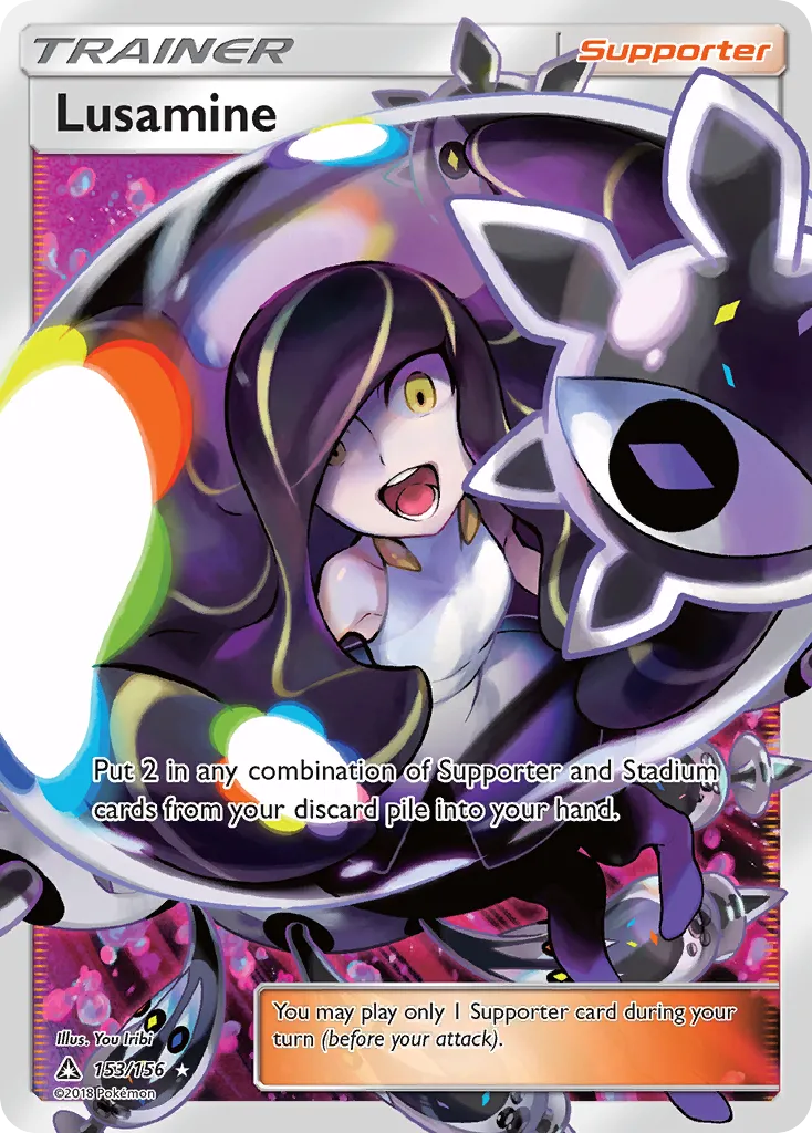 Lusamine #153 card image