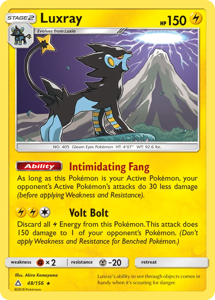 Luxray card image