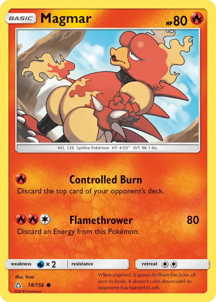 Magmar card image
