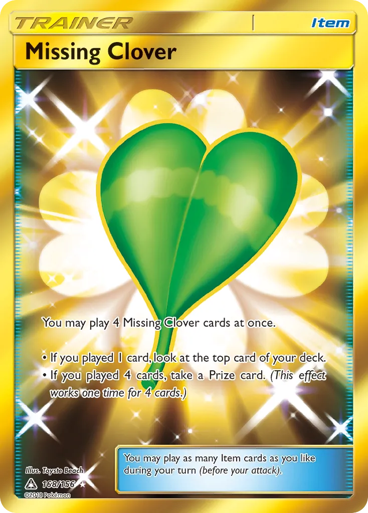 Missing Clover card image