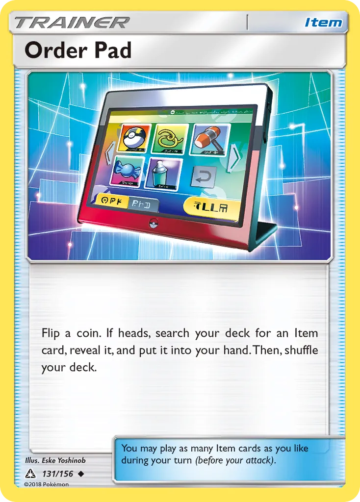 Order Pad card image