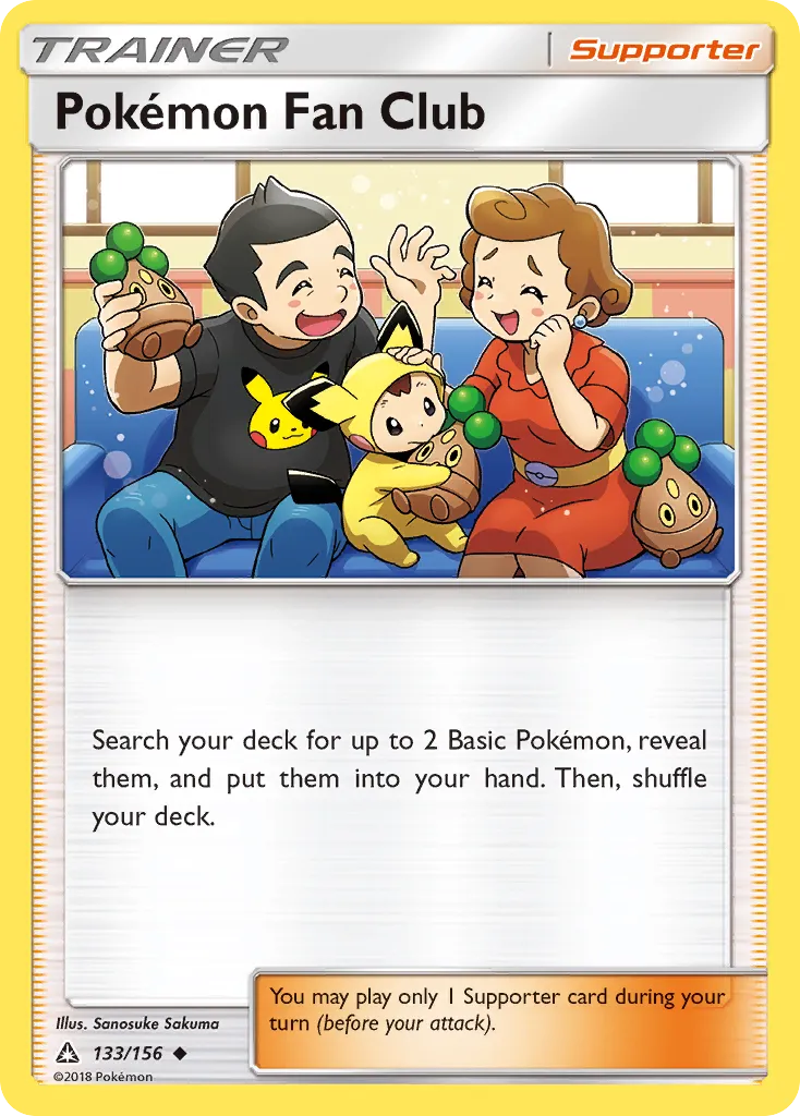 Pokemon Fan Club card image