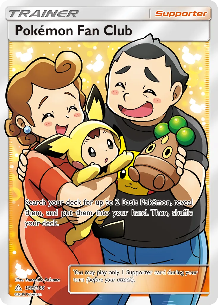 Pokemon Fan Club card image