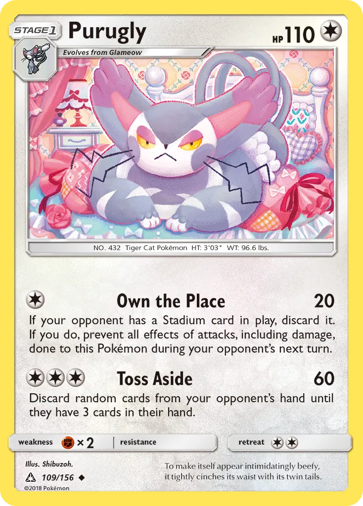 Purugly card image