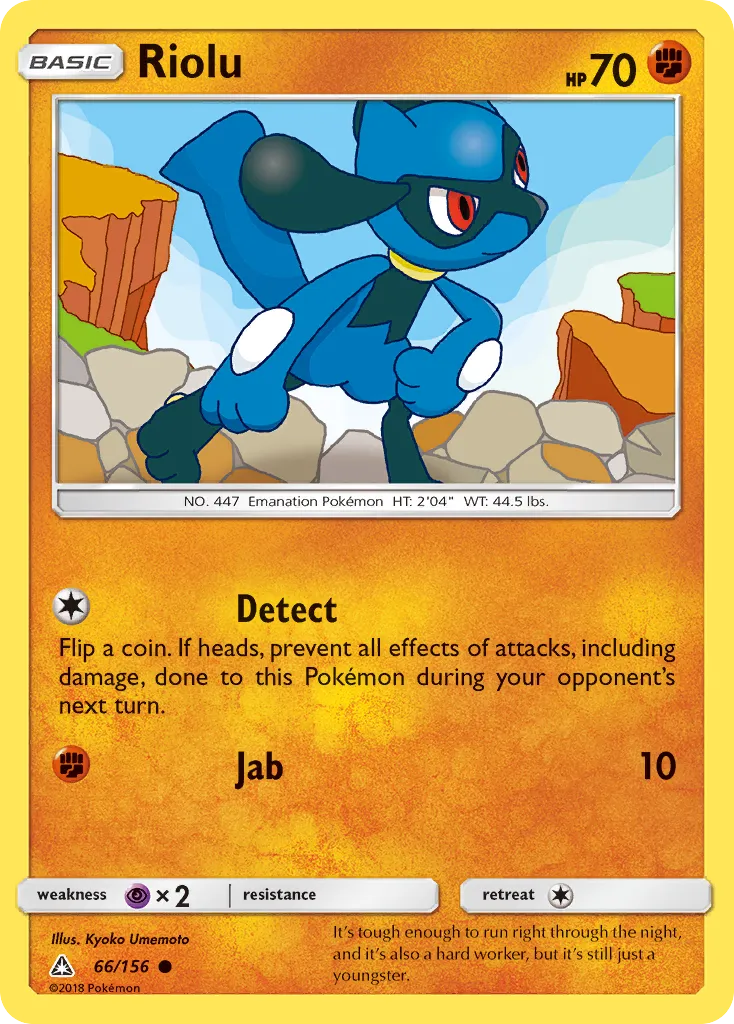 Riolu card image