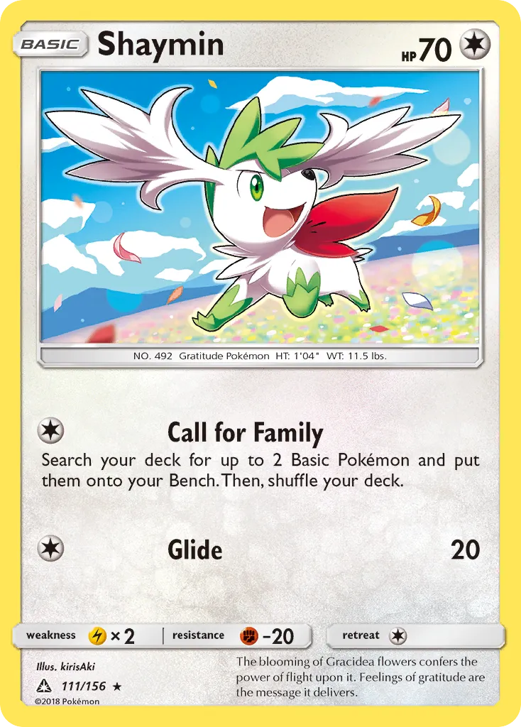 Shaymin card image