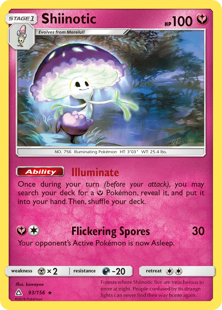 Shiinotic card image