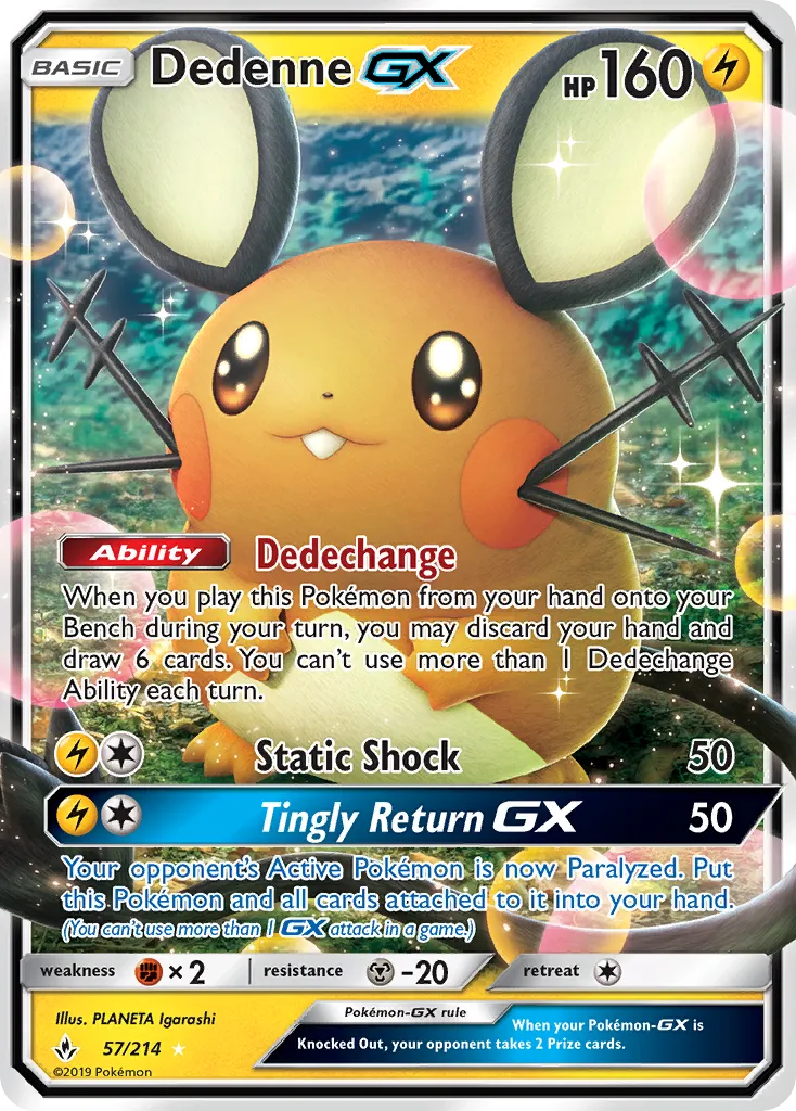 Dedenne-GX card image