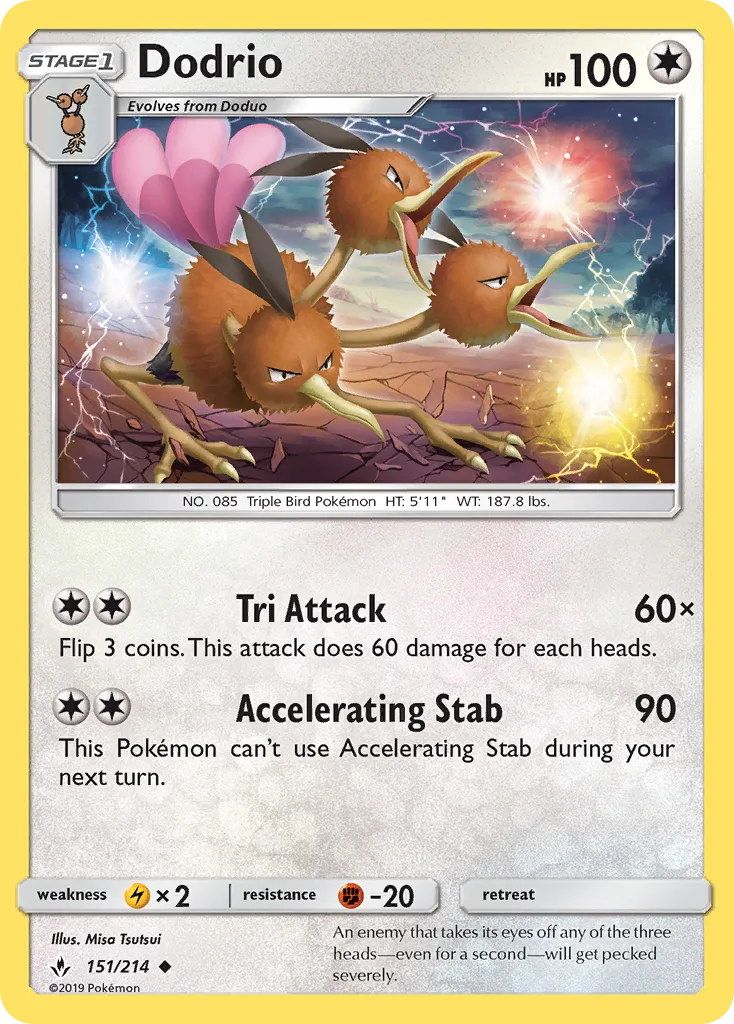 Dodrio card image