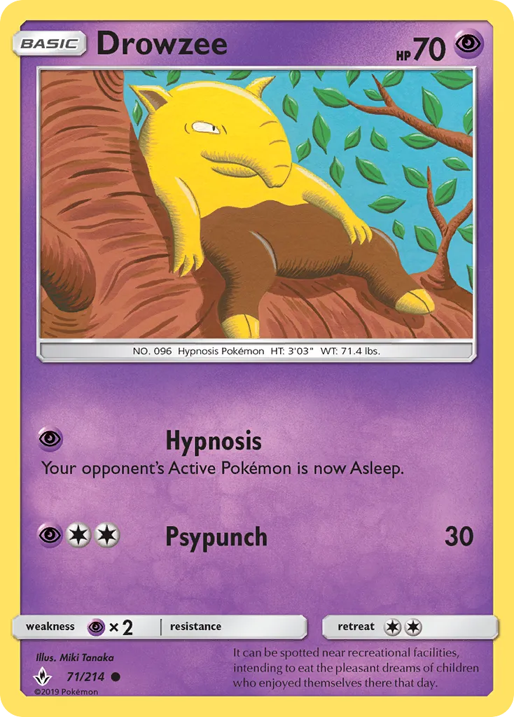 Drowzee card image