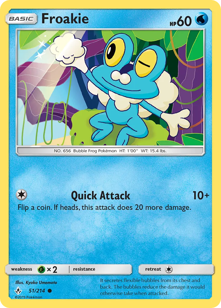 Froakie card image