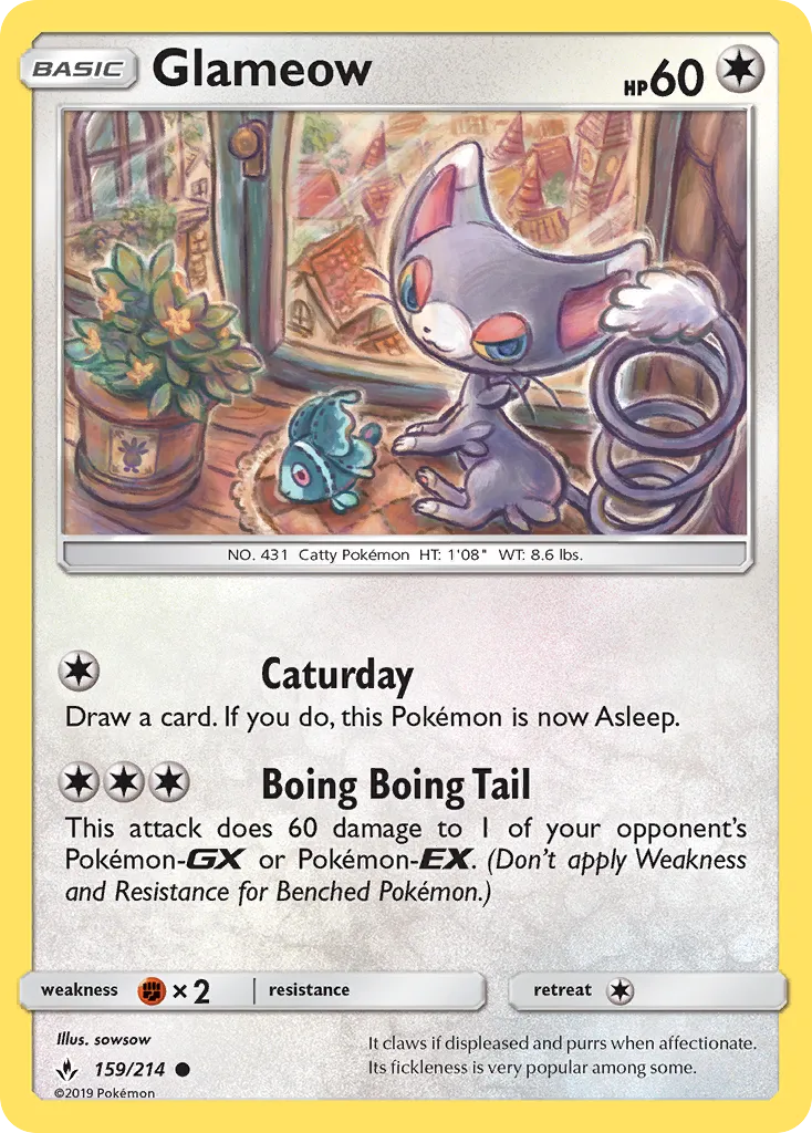 Glameow card image