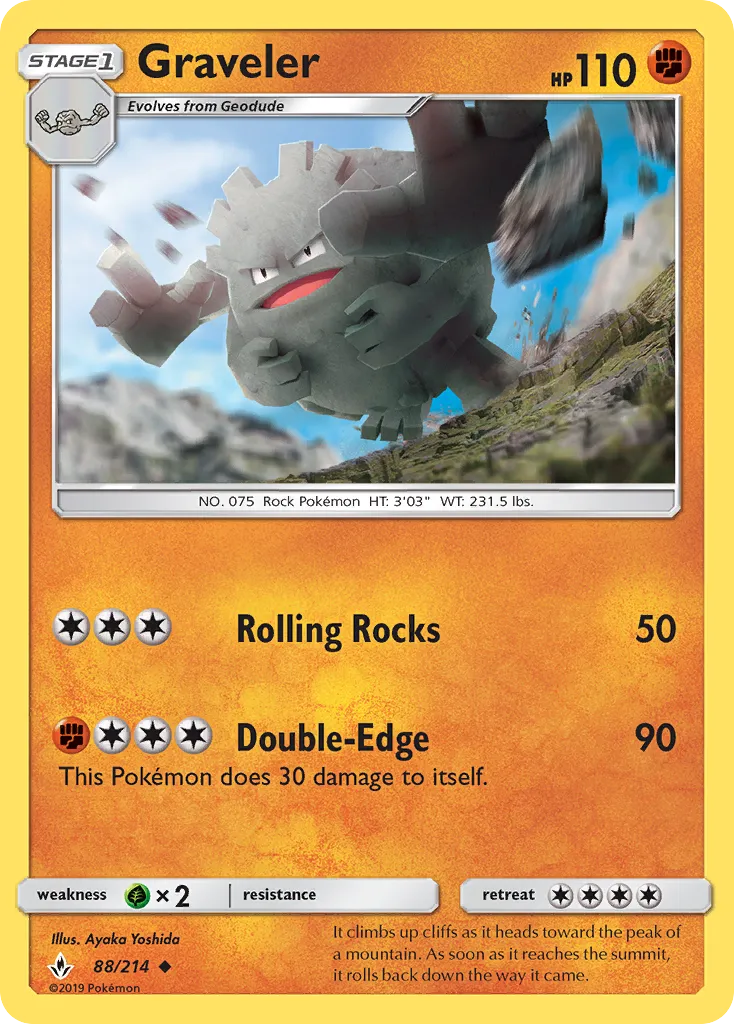 Graveler card image