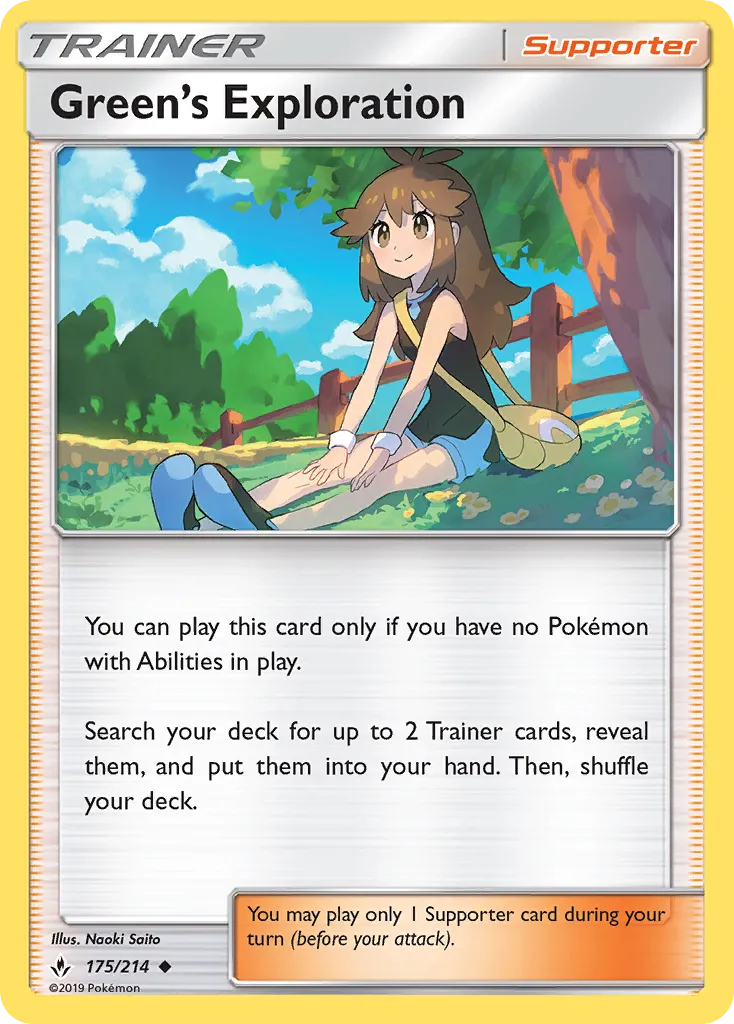 Green's Exploration card image