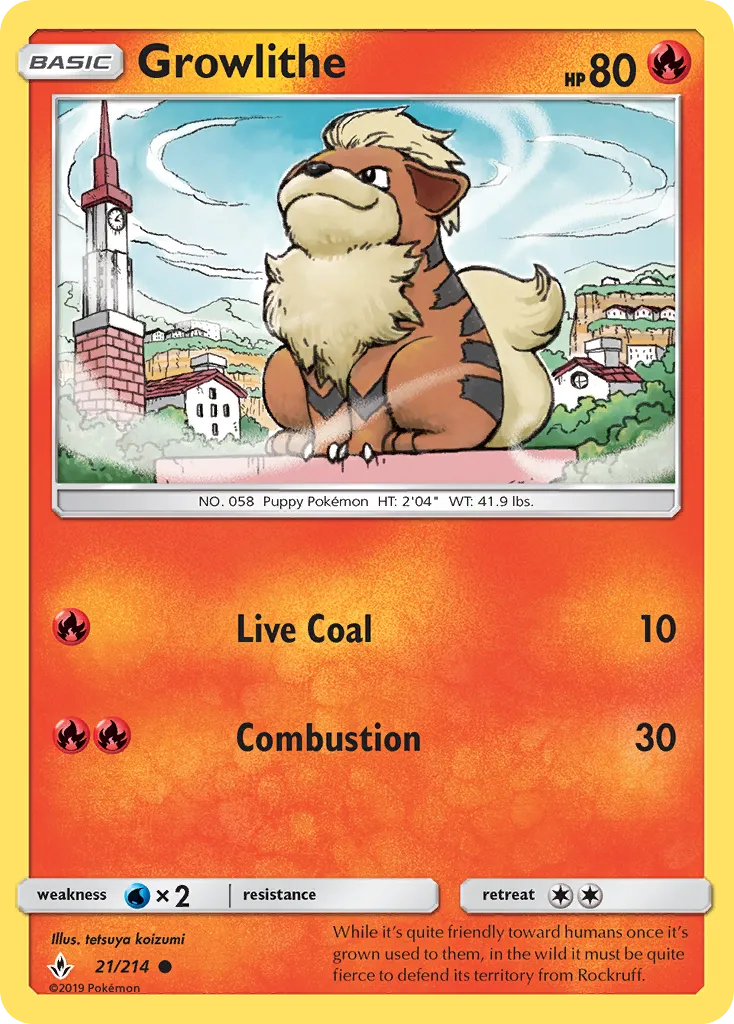 Growlithe card image