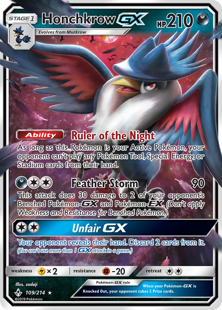 Honchkrow-GX card image