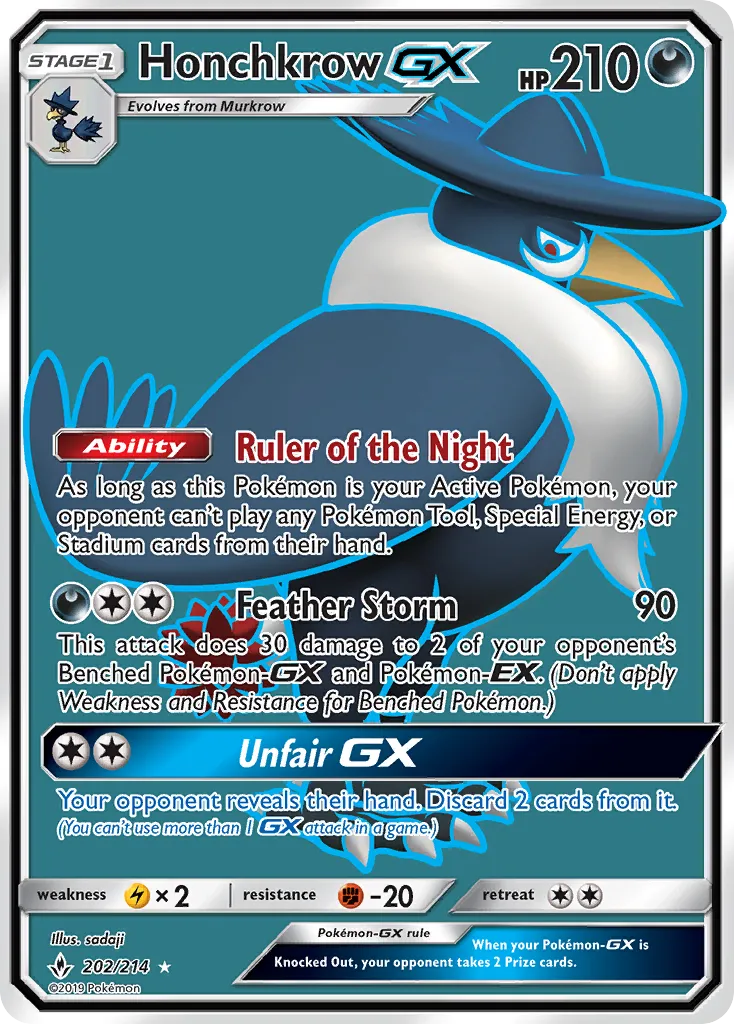 Honchkrow-GX card image