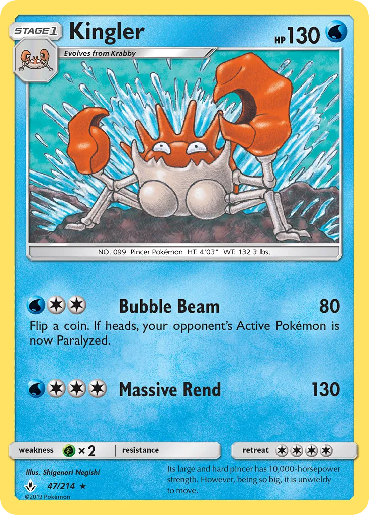 Kingler card image