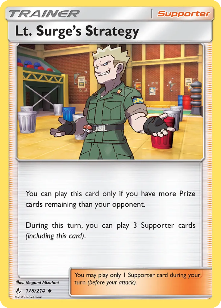 Lt. Surge's Strategy card image