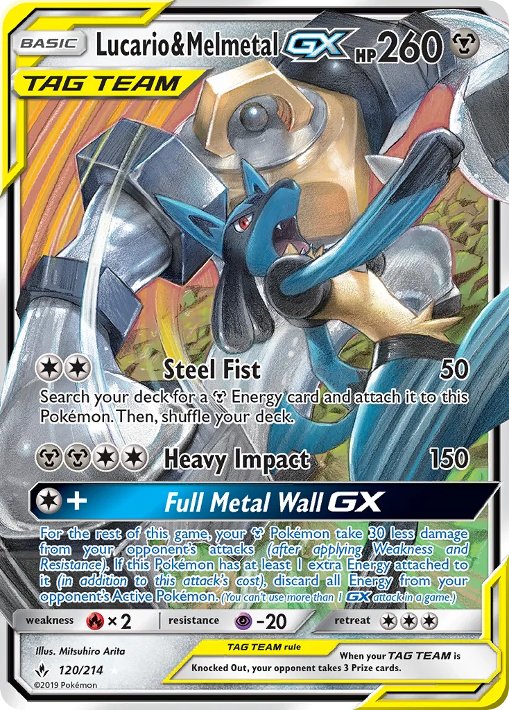 Lucario & Melmetal-GX card image