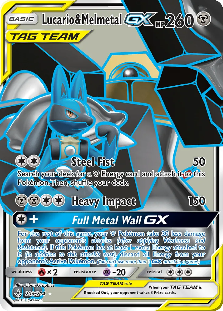 Lucario & Melmetal-GX card image