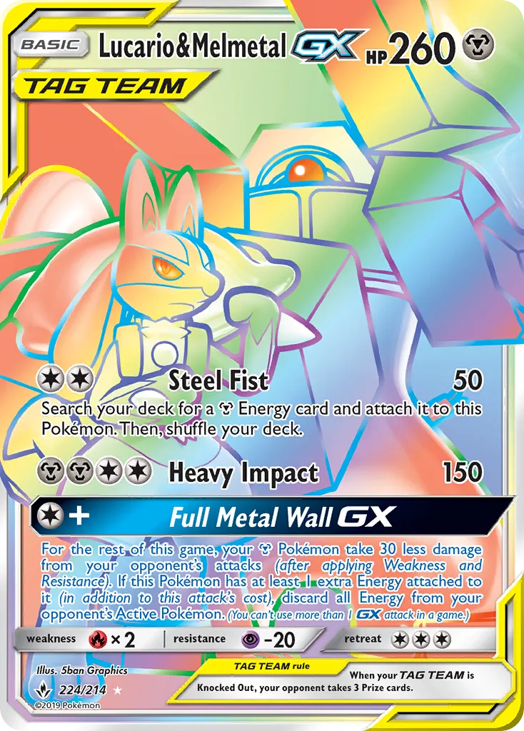 Lucario & Melmetal-GX card image